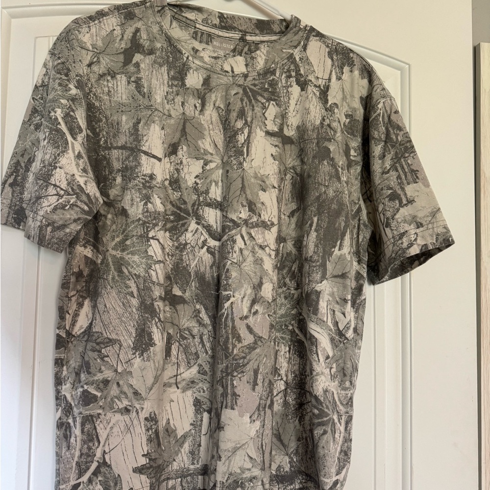 Men's heavyweight Camouflage Hollister T-Shirt